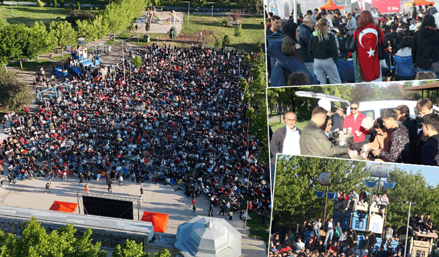 Binlerce Eskişehirli, Milli Takım için tek yürek oldu