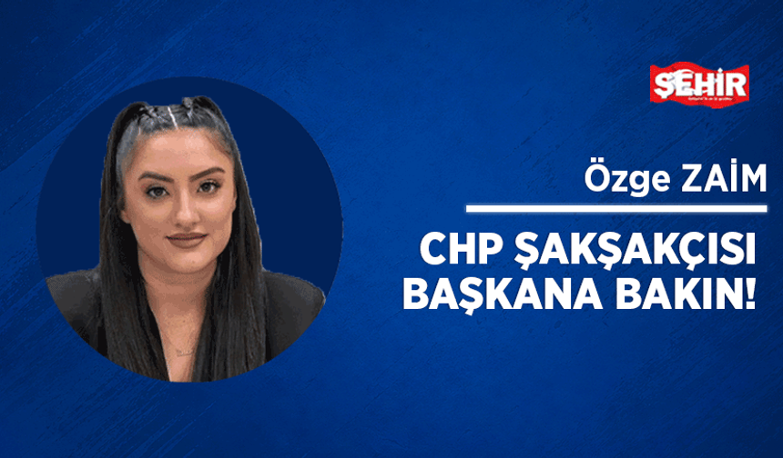 CHP şakşakçıcı başkana bakın!