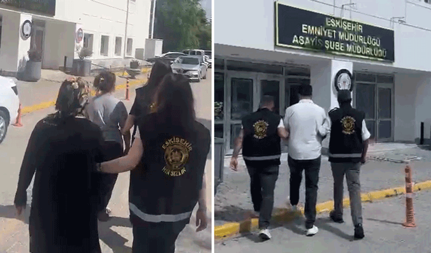 Eskişehir’de 49 yıl hapis cezası olan kadın 1,5 milyon TL’lik soygunda yakayı ele verdi