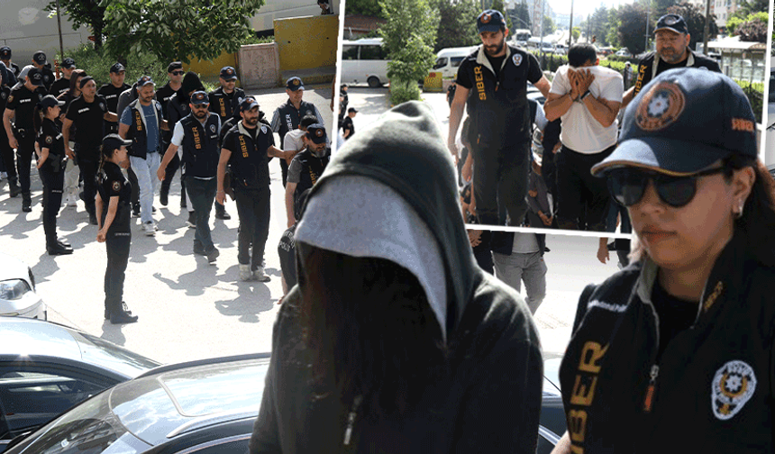 Eskişehir’de bahis operasyonunda gözaltına alınan 14 şüpheli adliyeye sevk edildi
