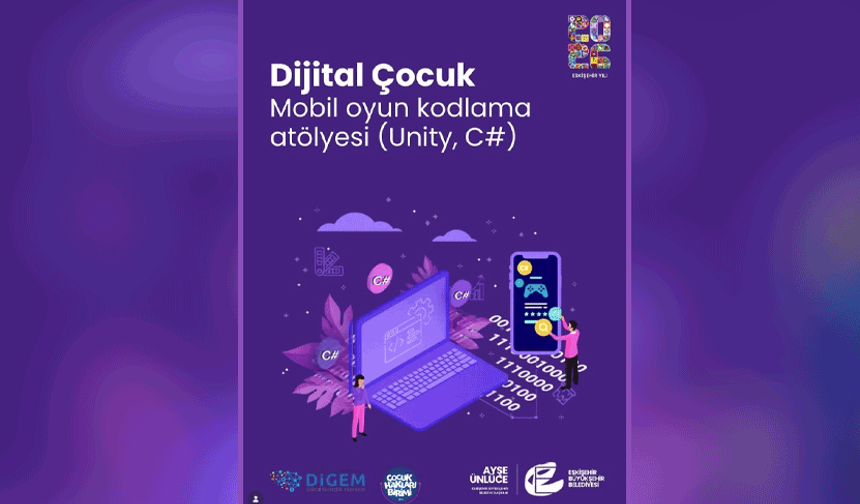 Eskişehir’de gençler mobil oyun geliştirmeyi öğrenecek