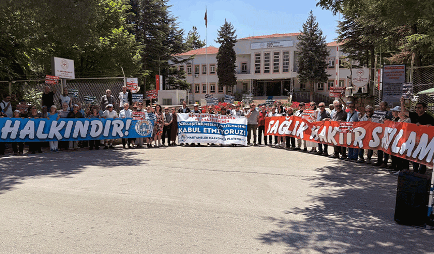 Eskişehir’de hastane arazileri için ses yükselttiler: “İptal kararı nerede?”