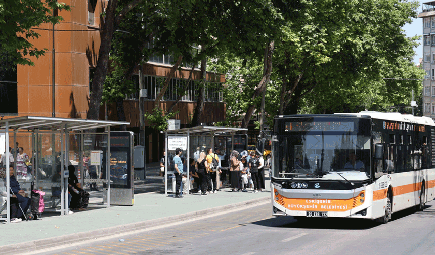 Eskişehir’de toplu ulaşımda yaz tarifesi başladı: İşte değişen hatlar