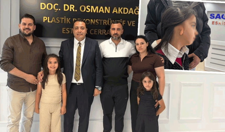 Eskişehirli Esila'nın 12 saatlik zorlu ameliyatı başarıyla tamamlandı