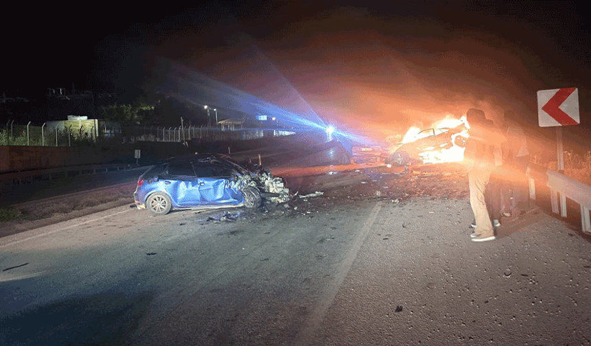 Kayseri'de feci kaza: 1 ölü, 5 yaralı