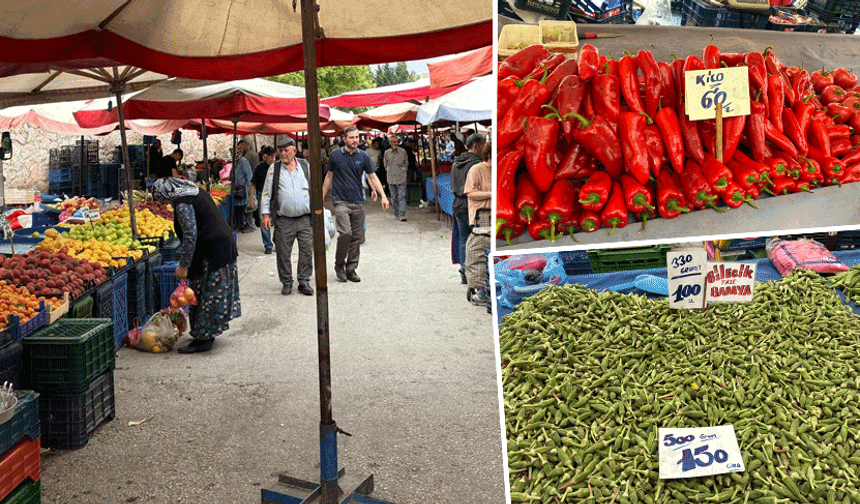 Pazar arabaları yazın da dolmuyor