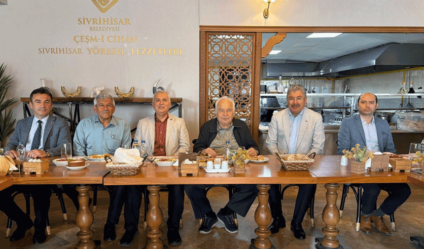 Sivrihisar’da dostluk ve vefa dolu buluşma
