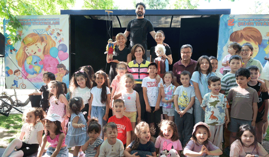 Ünlüce, Kanlıkavak Parkı’nda çocuklarla buluştu