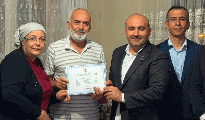 AK Parti İl Başkanı Albayrak Sarıcakaya'da: "Hane hane büyüyoruz!”