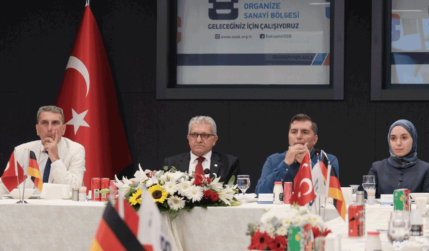 Alman gazetecilerden Eskişehir OSB’ye önemli ziyaret