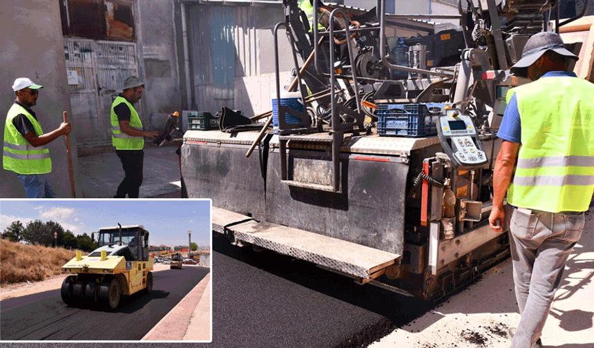 Baksan’da yollar yenileniyor