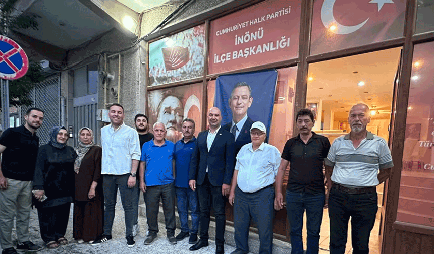 CHP İnönü ilçe teşkilatı: “Bizim Genel Başkanımız Özgür Özel’dir”