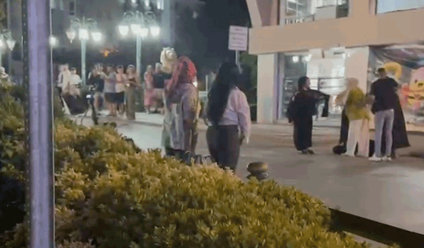 Eskişehir'de iki kadın grup arasında kavga