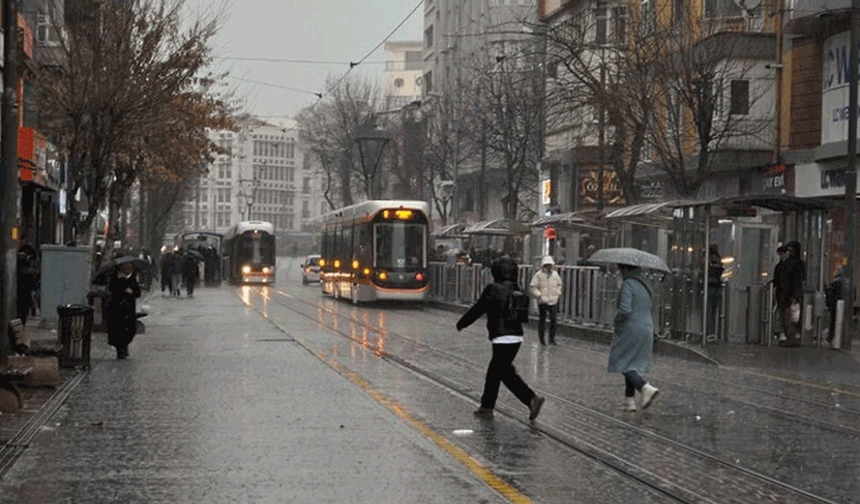 Eskişehir’de sağanak yağış bekleniyor