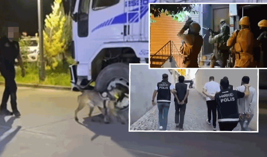 Eskişehir’e de uzanan dev narkotik operasyonunda 846 tutuklama