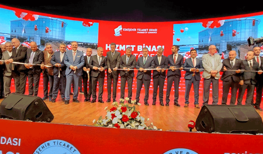 ETO'nun yeni hizmet binası yoğun katılımla açıldı!