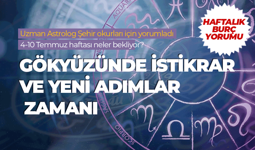 Haftalık burç yorumu (4-10 Temmuz 2026)