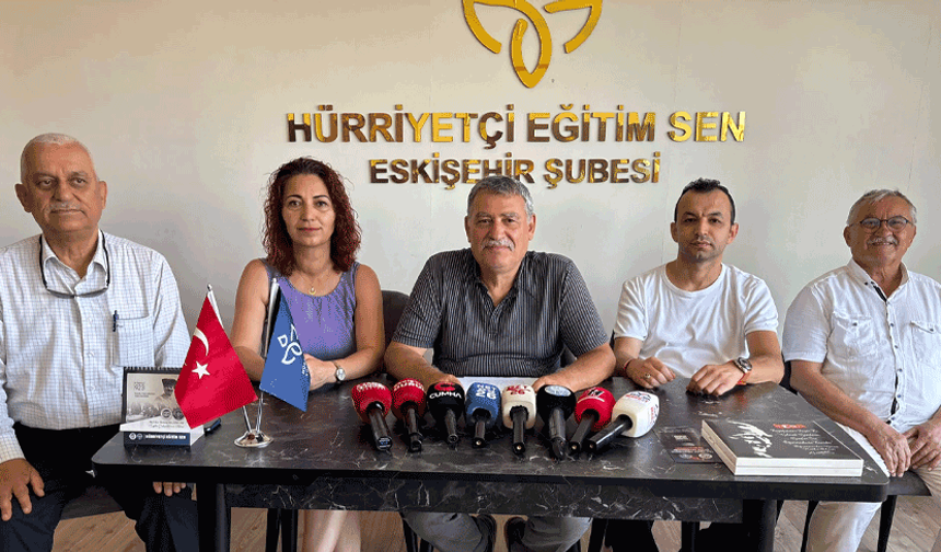 Hürriyetçi Eğitim-Sen Eskişehir'den okul güvenliği çağrısı