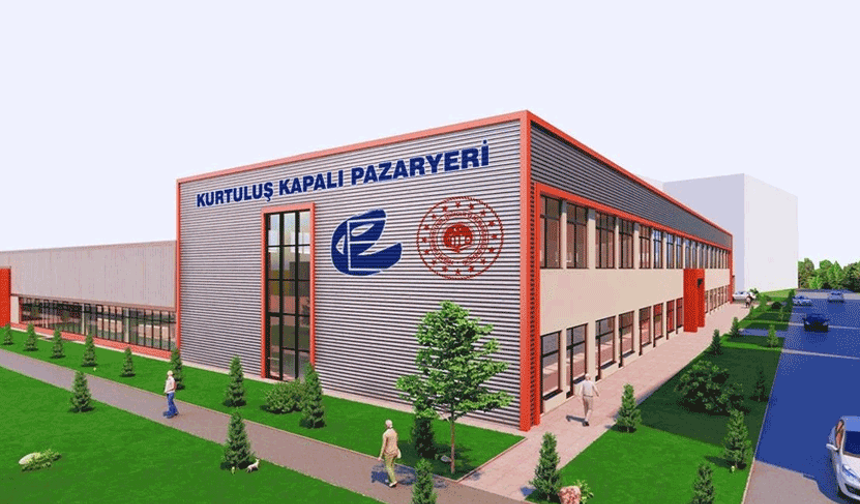 Kurtuluş Kapalı Pazaryeri 2027'de açılacak: 229 esnaf yeni yerinde hizmet verecek!