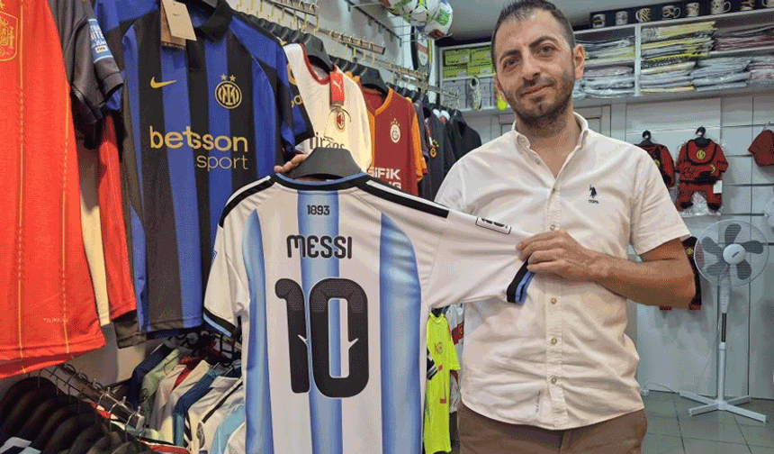 Milli maçların ardından forma satışlarında Messi hareketliliği