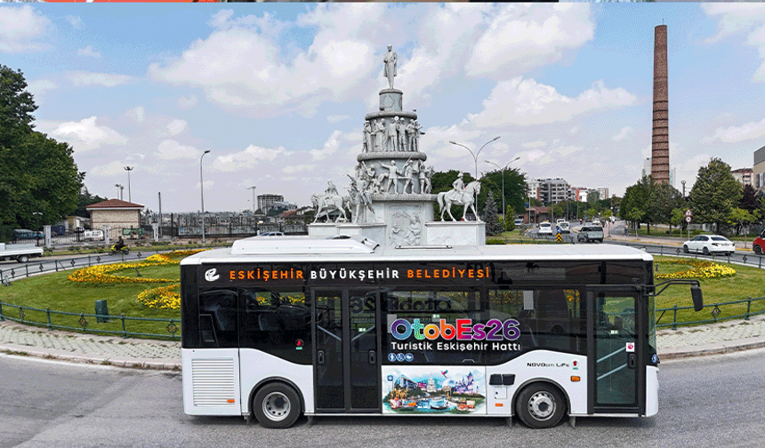 Otobes26 turistik Eskişehir hattı hizmete başladı