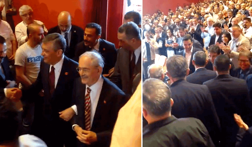 Özgür Özel’e “Özgür Başkan” sloganlı karşılama!