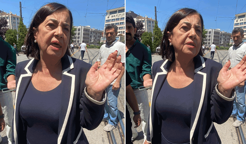 Protesto sonrası konuşan Süllü: "Vicdanım rahat, doğru yerde duruyorum"