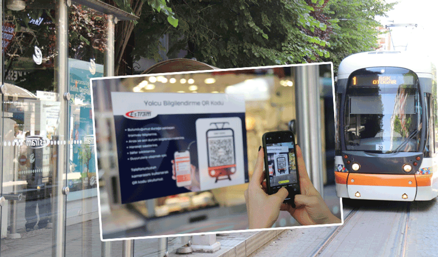 Tramvay duraklarında yeni dönem: Anlık sefer takibi başladı