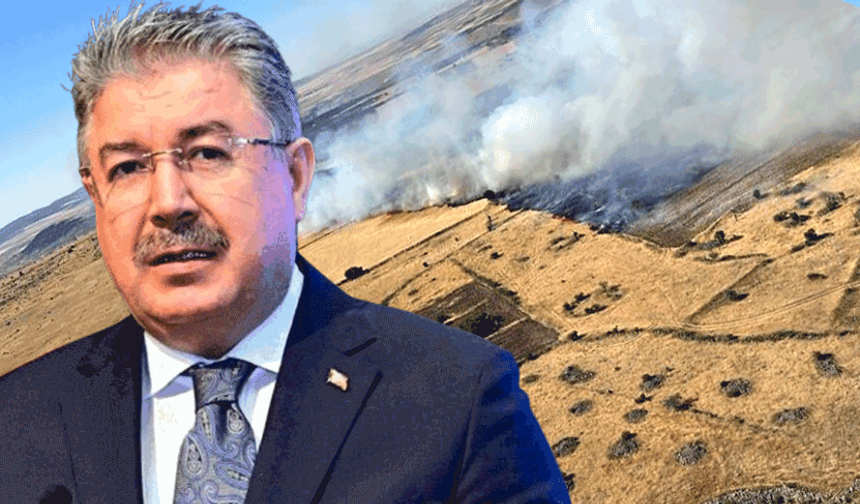 Vali Yılmaz : Seyitgazi'deki yangına yoğun müdahale sürüyor