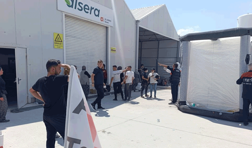 Afyon'da domates serasında zehirlenenlerin sayısı 33'e yükseldi