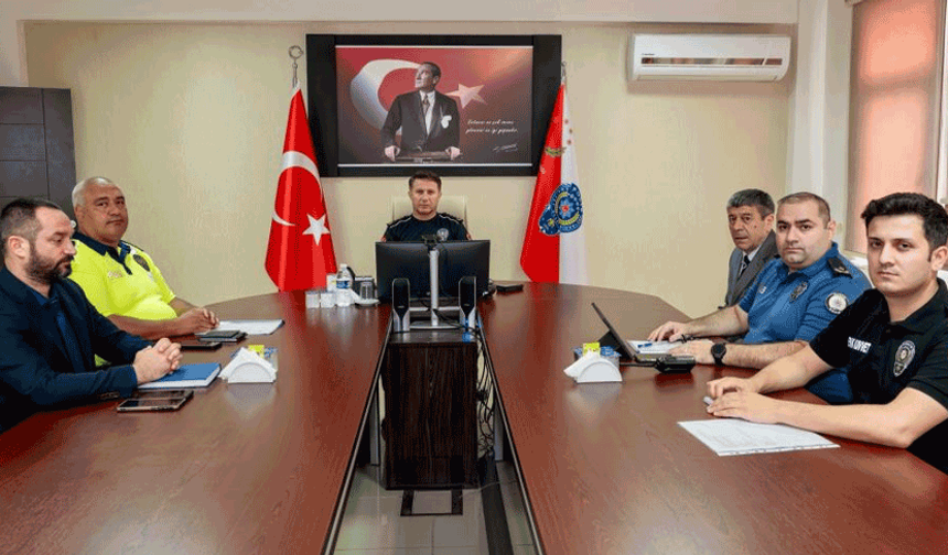 Bilecik'te okul çevrelerinde güvenlik tedbirleri masada
