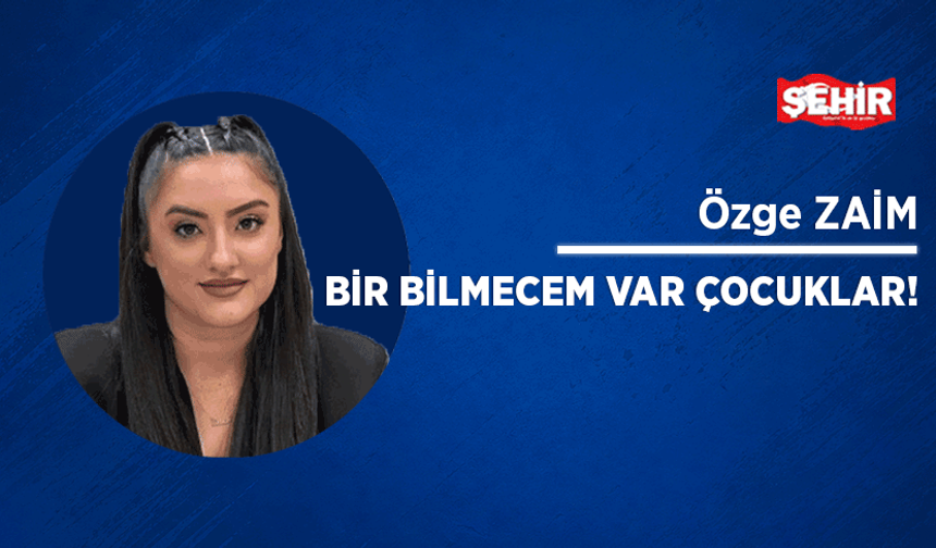 Bir bilmecem var çocuklar!