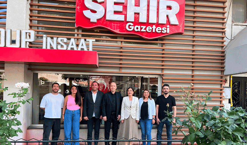 Cumhuriyet Halk Partisi’nden Şehir Gazetesi’ne ziyaret