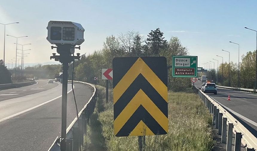 Düzce'de 165 araç trafikten men edildi