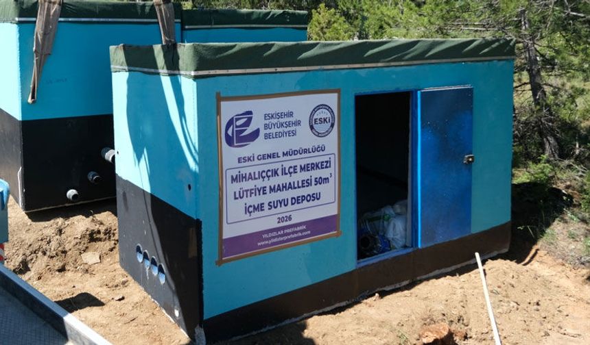 ESKİ’den kırsala su yatırımları: Yeni depolar hizmete girdi