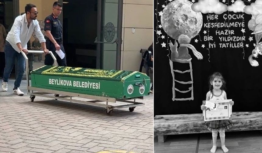 Eskişehir’de havuza düşerek hayatını kaybeden minik Elif son yolculuğuna uğurlanıyor