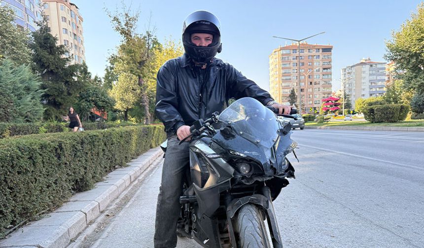 Eskişehir’de talihsiz sürücü kazadan sonra motosikletini teslim aldı, 5 dakika sonra bir kaza daha yaptı