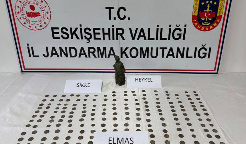 Eskişehir’de tarihi eser operasyonu: 1 şüpheli tutuklandı