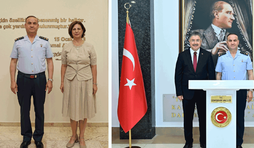 Hava Kuvvetleri Komutanlığına atanan Orgeneral Dalkıran’dan veda ziyaretleri