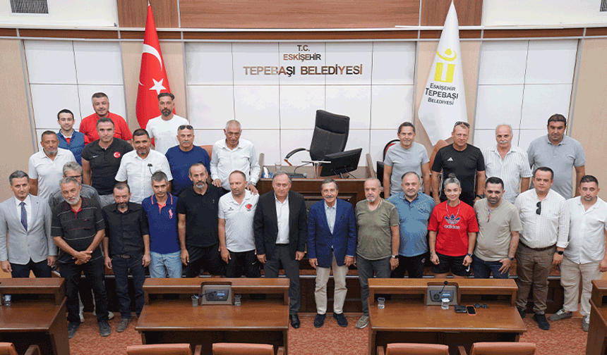 Tepebaşı Belediyesi’nden amatör spora destek