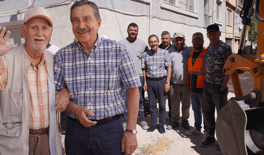 Tepebaşı'nda eş zamanlı yoğun mesai: Başkan Ataç çalışmaları yerinde inceledi
