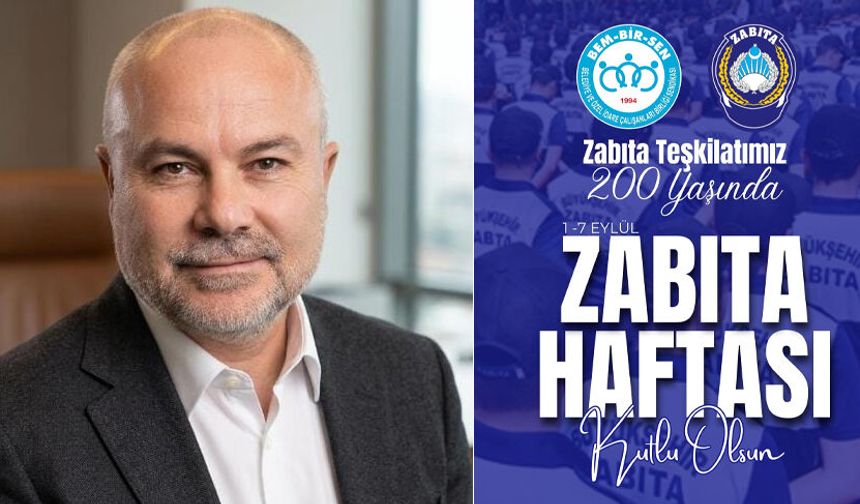 Başkan Özsarı’dan Zabıta teşkilatına kuruluş yıl dönümü kutlaması