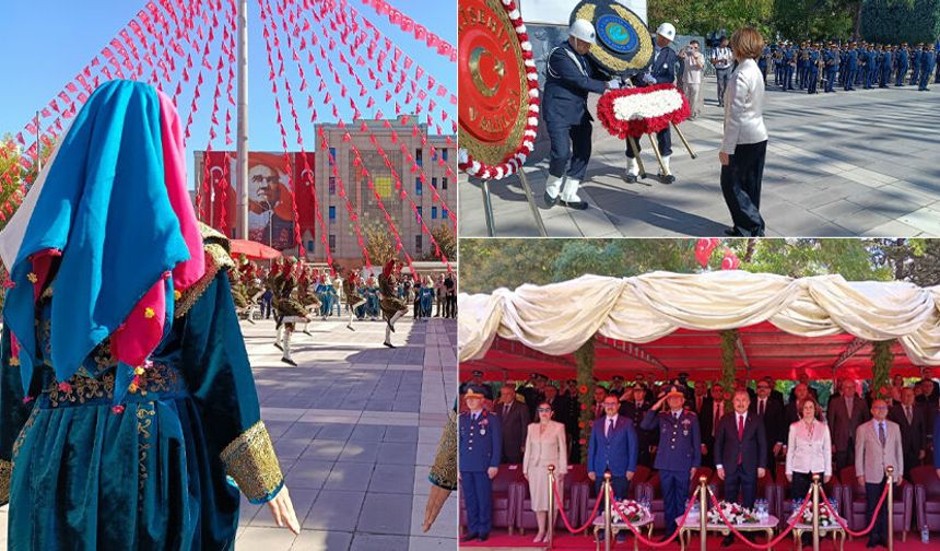 Eskişehir'de kurtuluşun 104. yılı törenle kutlandı