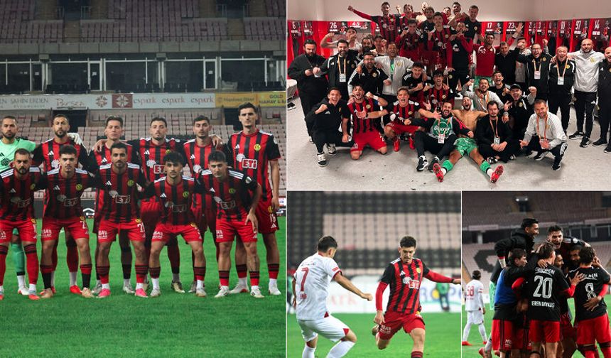 Eskişehirspor 3. Lig'de zirveye yerleşti