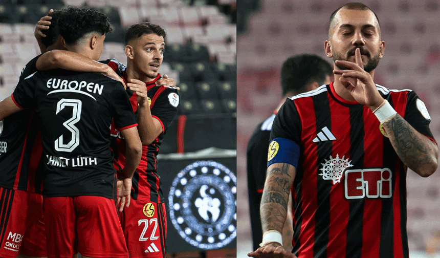 Eskişehirspor'dan farklı açılış: 4-0
