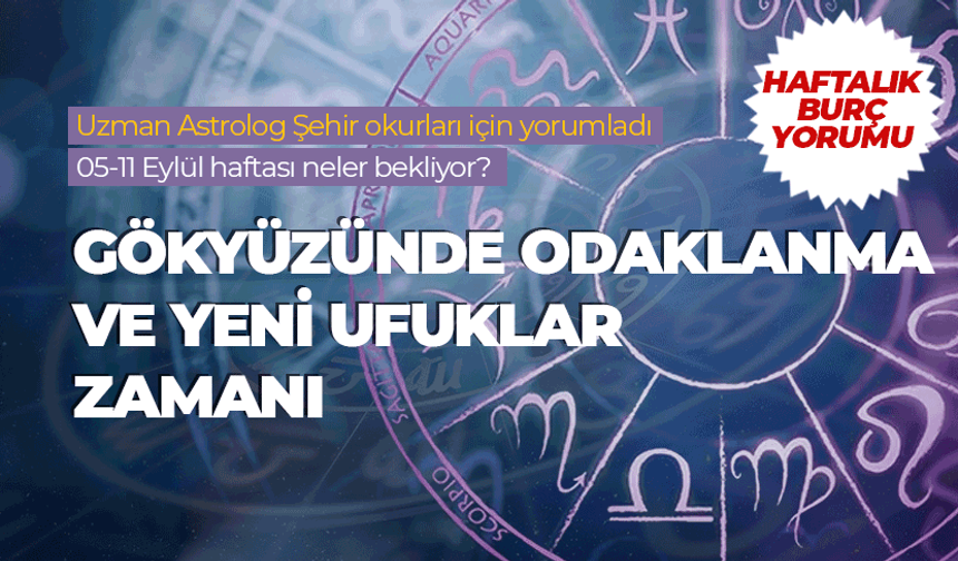 Haftalık burç yorumu (5 -11 Eylül 2026)
