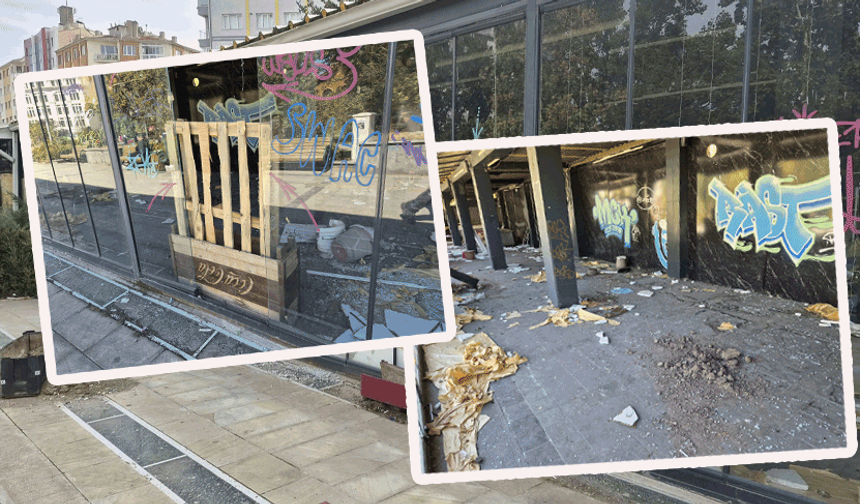 Hatboyu'nda güvenlik endişesi! Atıl işletmeyi tahrip ettiler