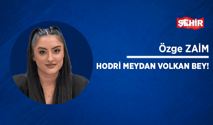 Hodri meydan Volkan Bey!