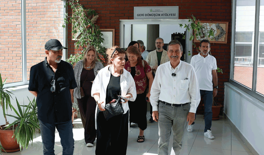Sanatçılar Tepebaşı’nın geçmişten geleceğe uzanan hikayesini inceledi