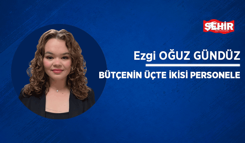 Bütçenin üçte ikisi personele